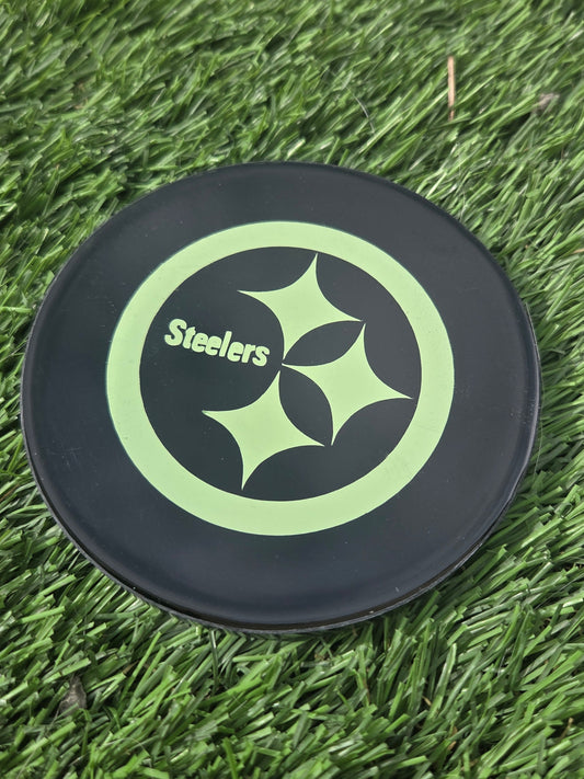 Steelers Football / Glow in the Dark Vinyl