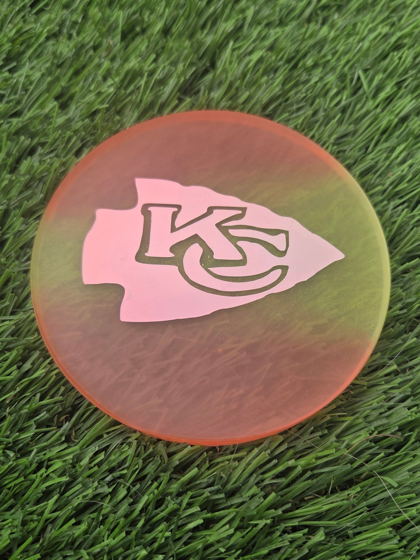 KC Chiefs Chrome Glow Vinyl / Glow in the Dark