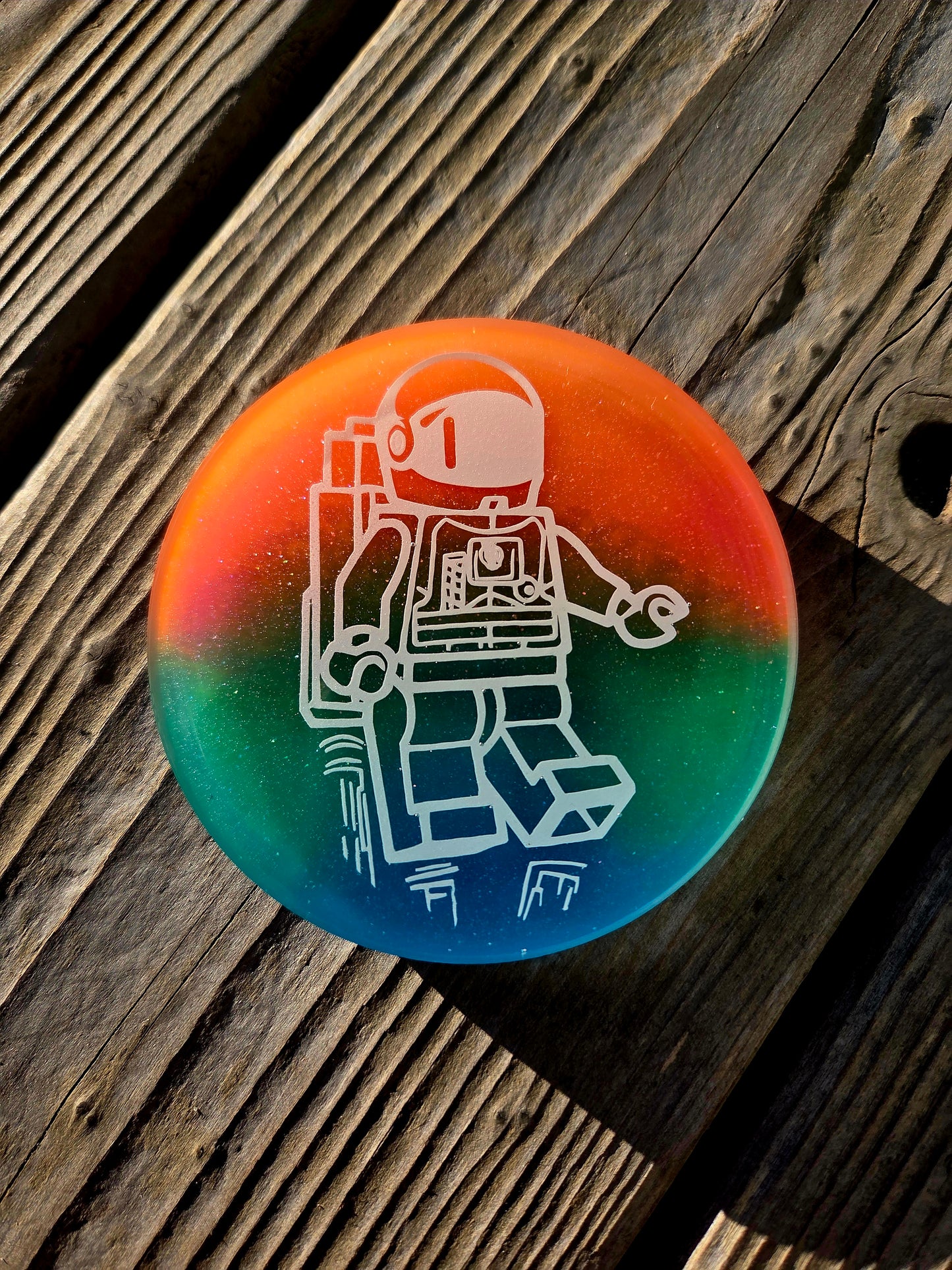 Lego Astronaut / Glow in the Dark
