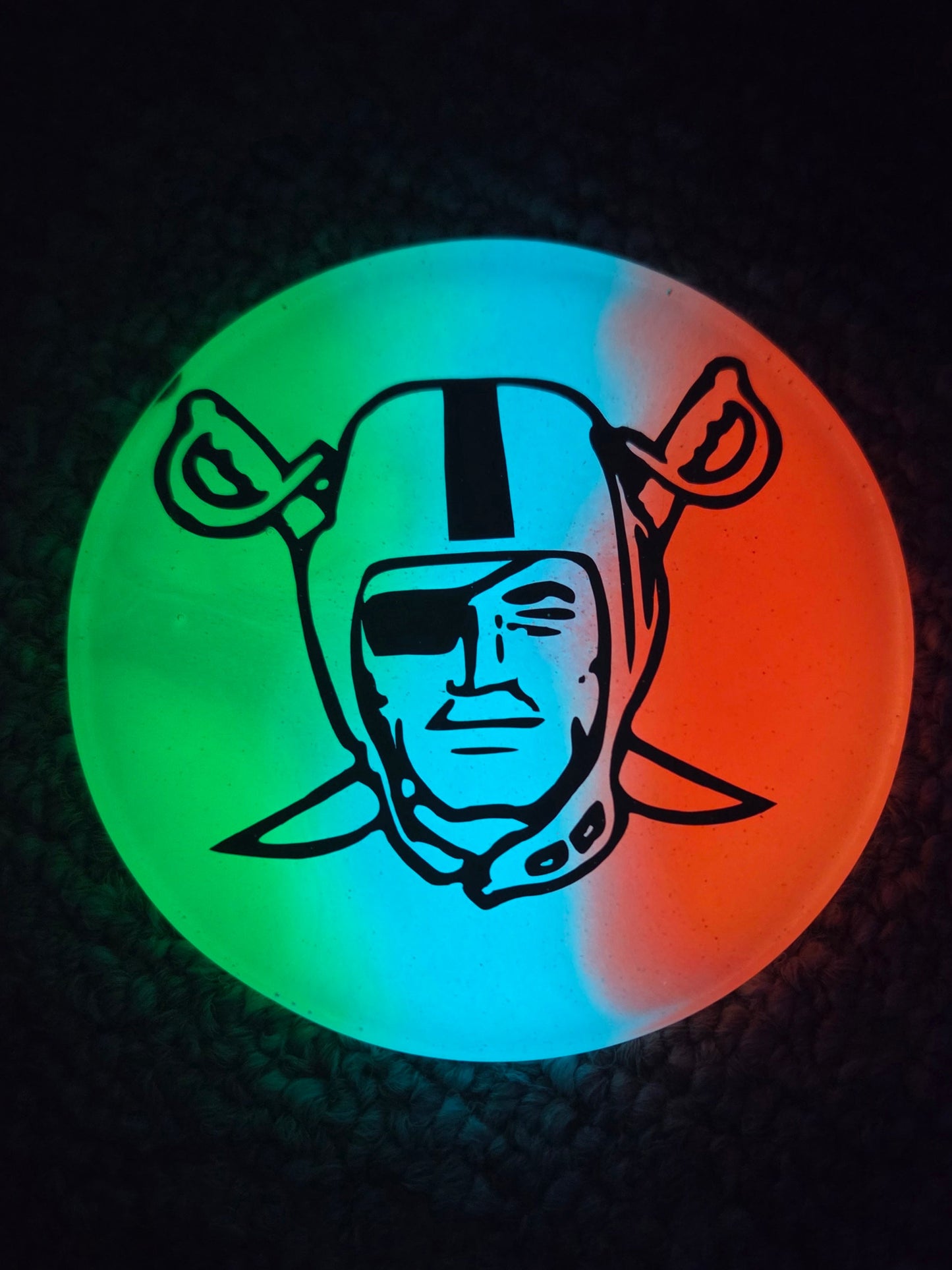 Mexican Pride Raiders Pirate Glow Mini