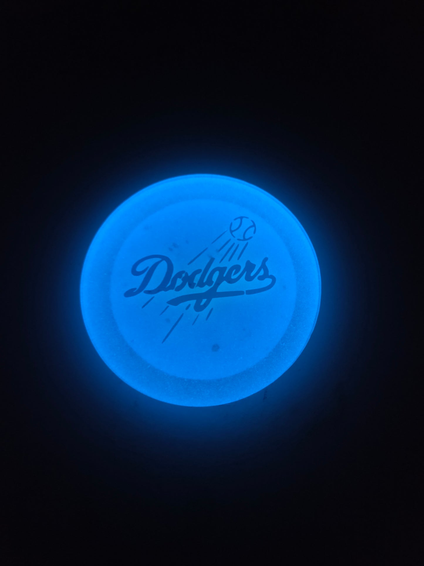LA Dodgers Racing / Double Sided / Glow in the Dark