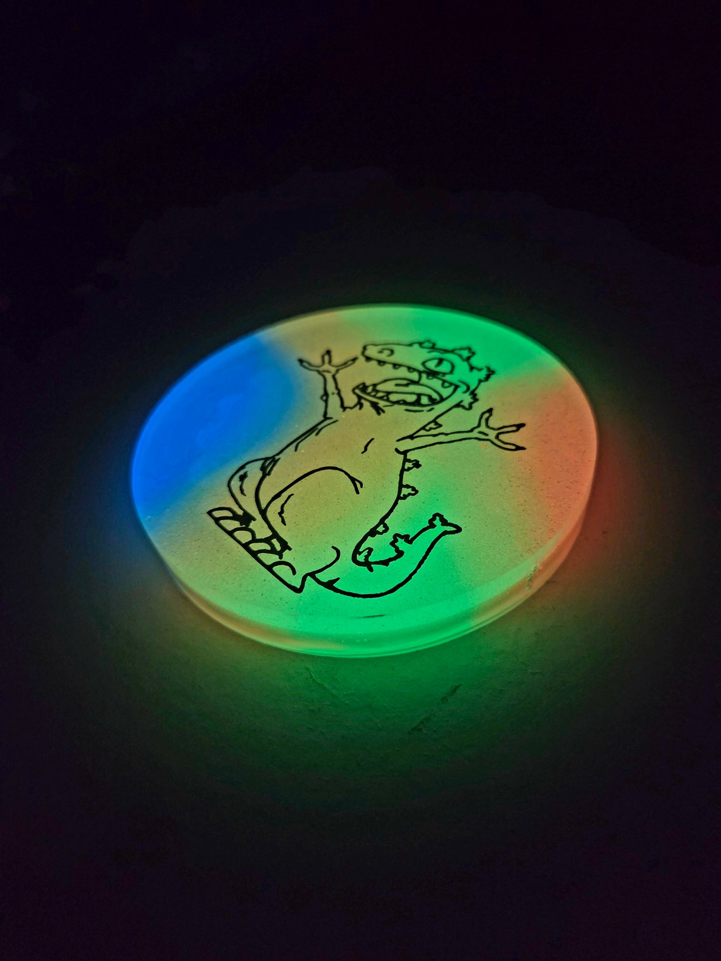Tommy vs Reptar / Double Sided / Glow in the Dark