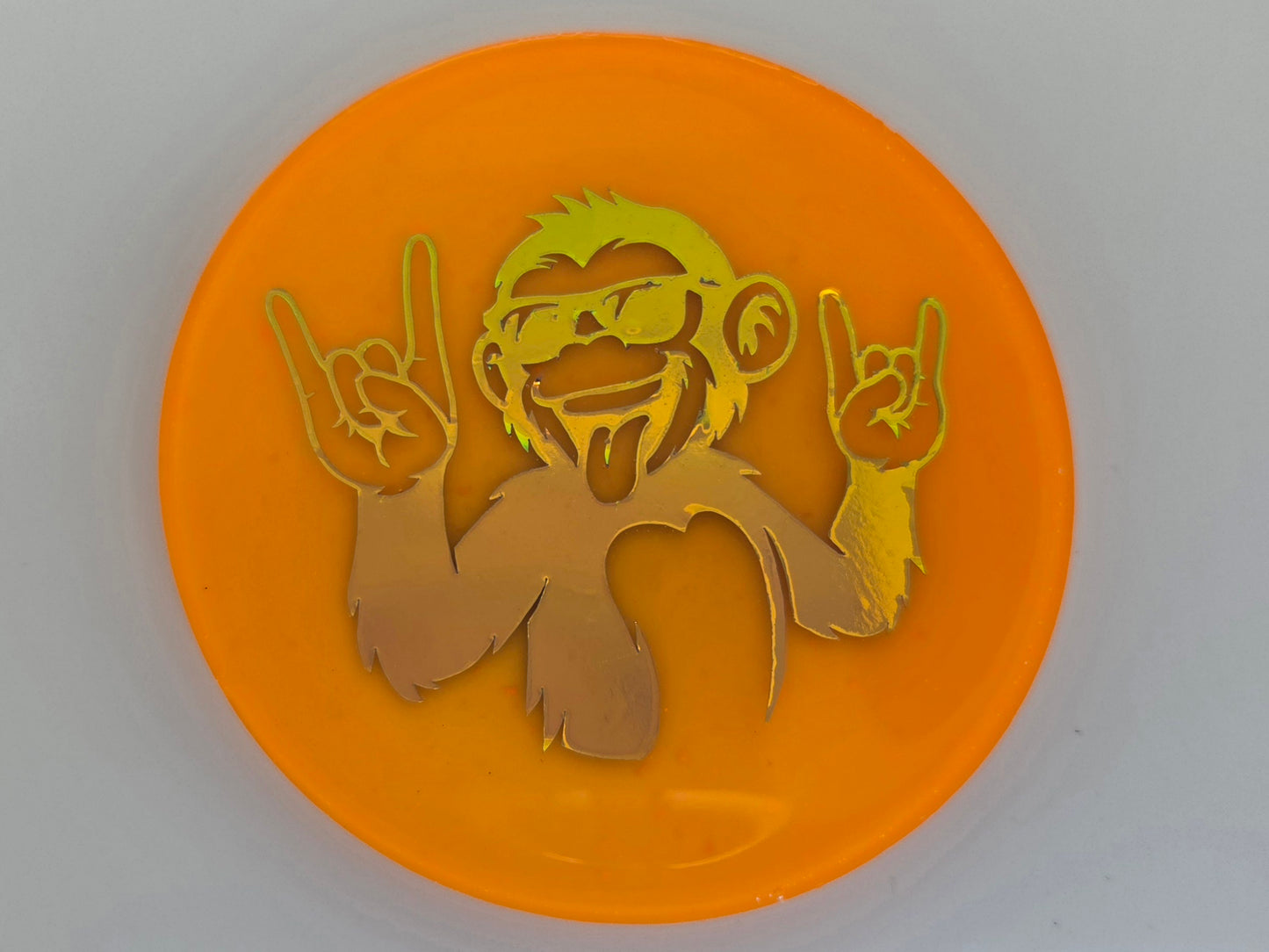 Monkey Business Glow in the Dark Coaster/Disc Golf Marker