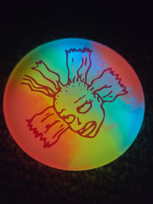 Rainbow I Need A Nap Cynthia/  Glow / Coaster