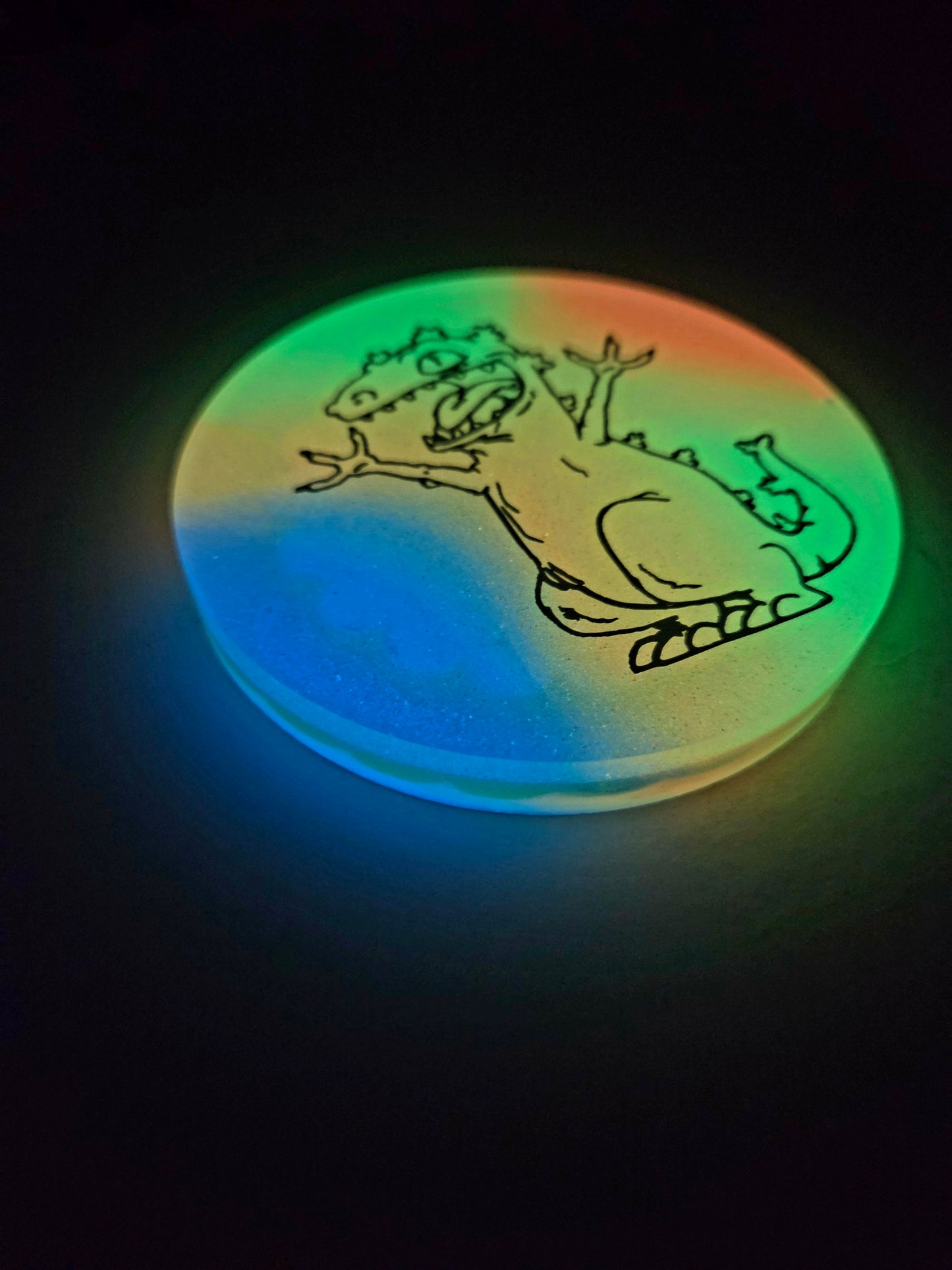 Tommy vs Reptar / Double Sided / Glow in the Dark