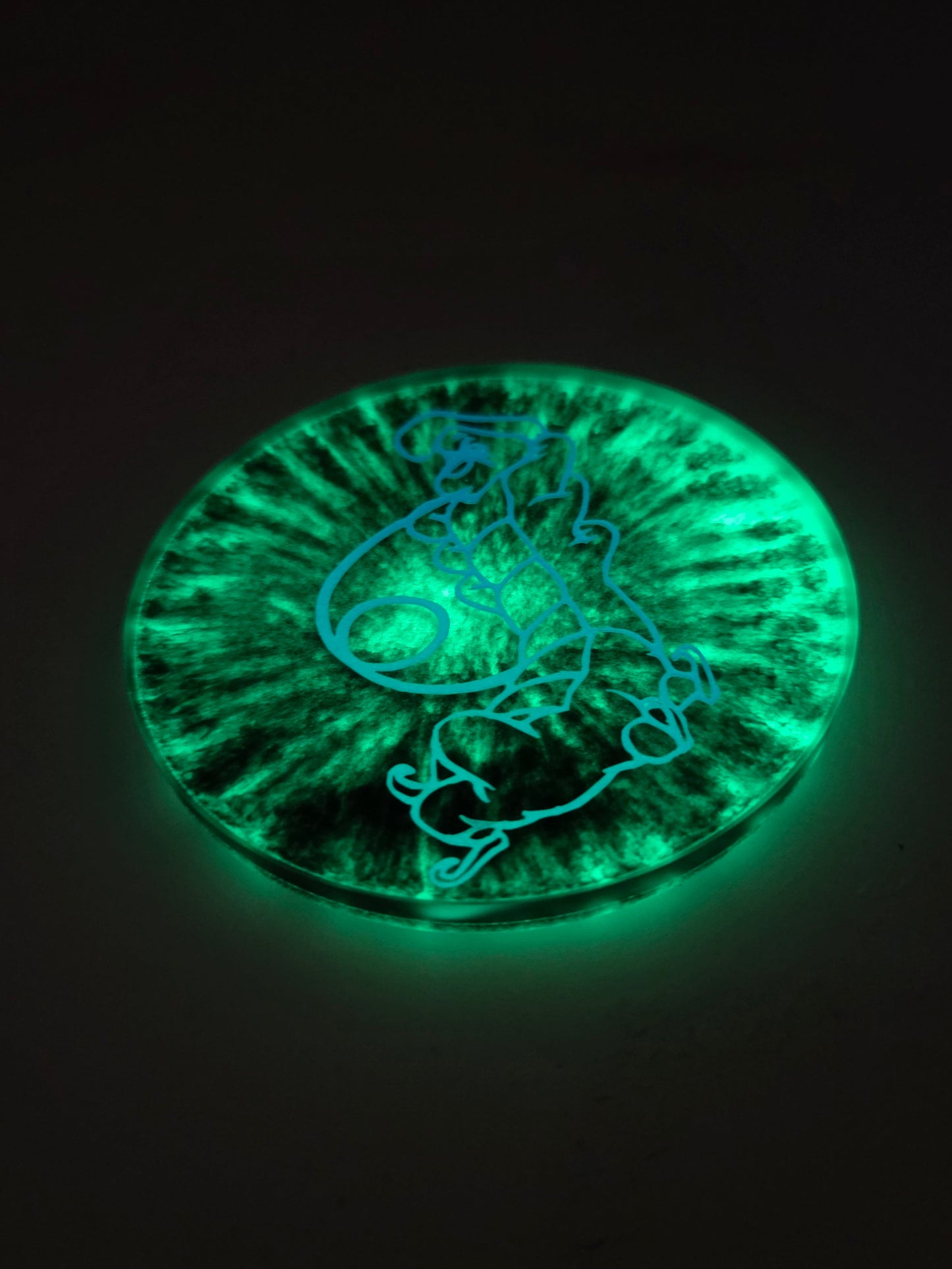 Alice's Goth Caterpillar / Glow in the Dark
