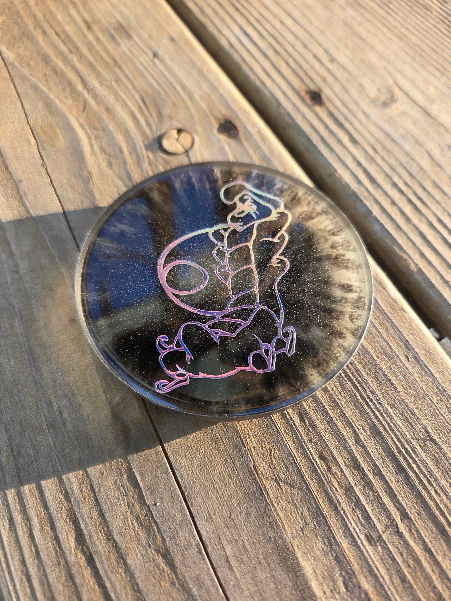 Alice's Goth Caterpillar / Glow in the Dark