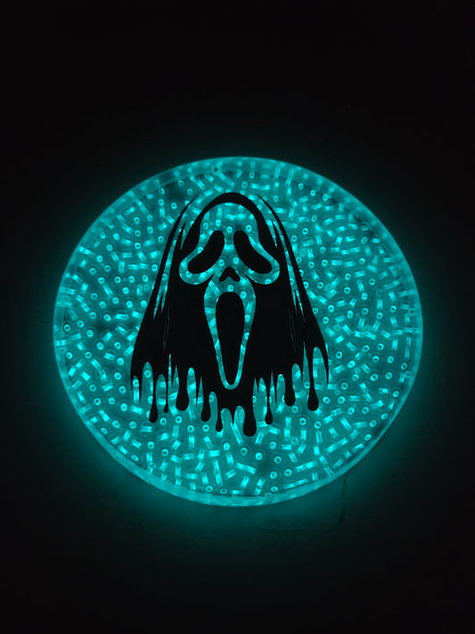 Lite Brite Ghost Face / Glow in the Dark