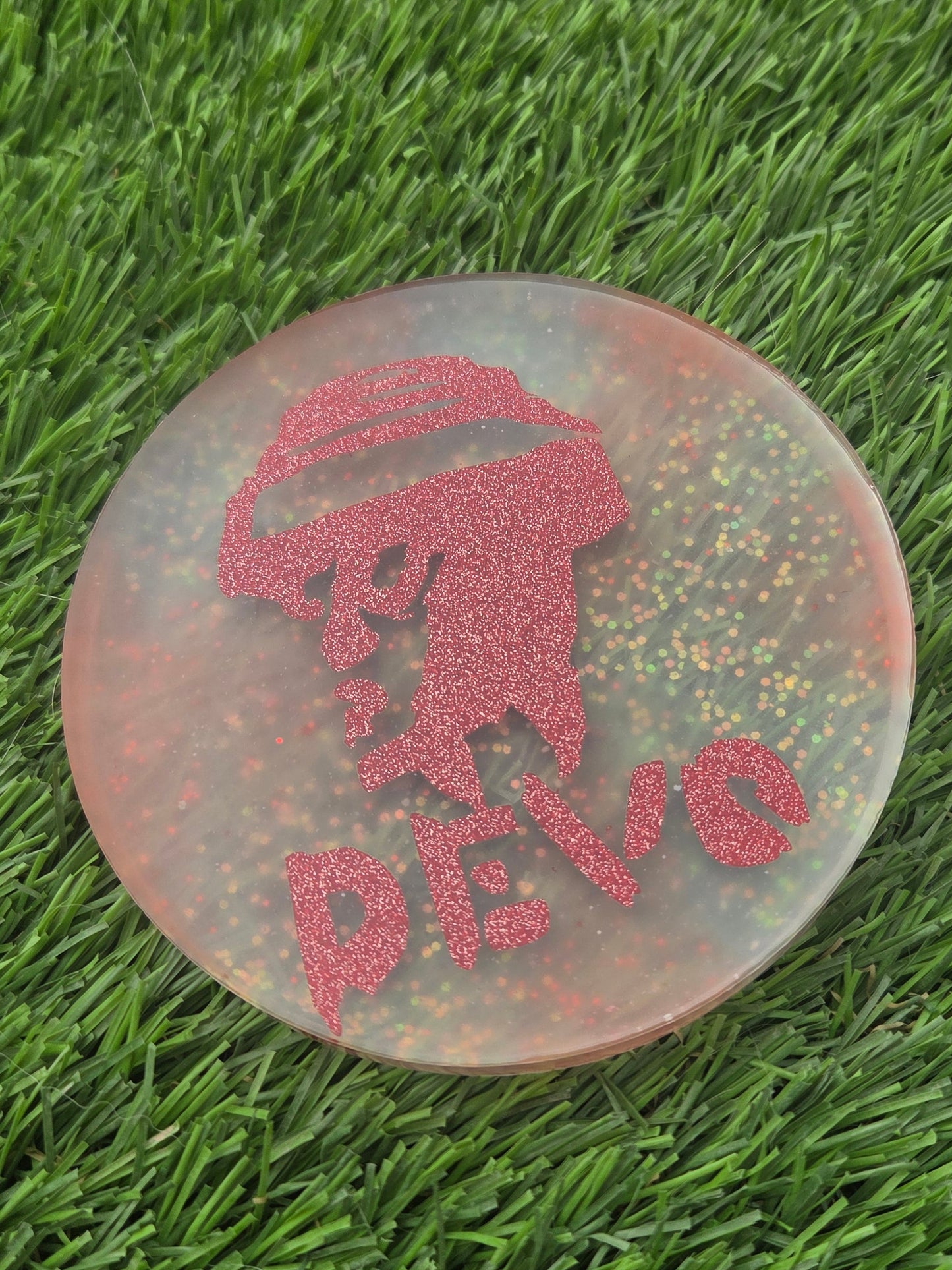 DEVO MAN Red / Glow in the Dark