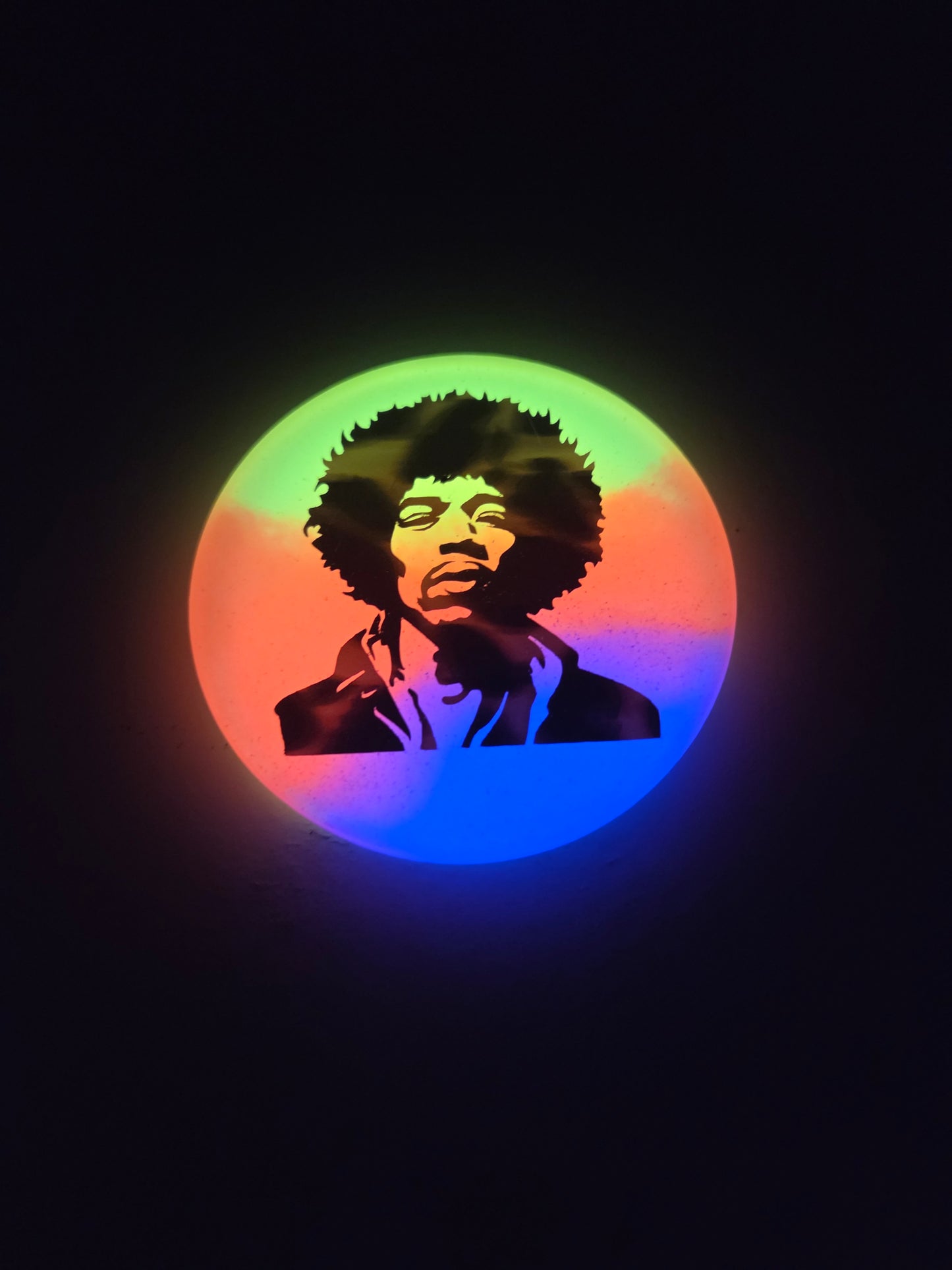 Jimi Hendrix Sunset / Glow in the Dark