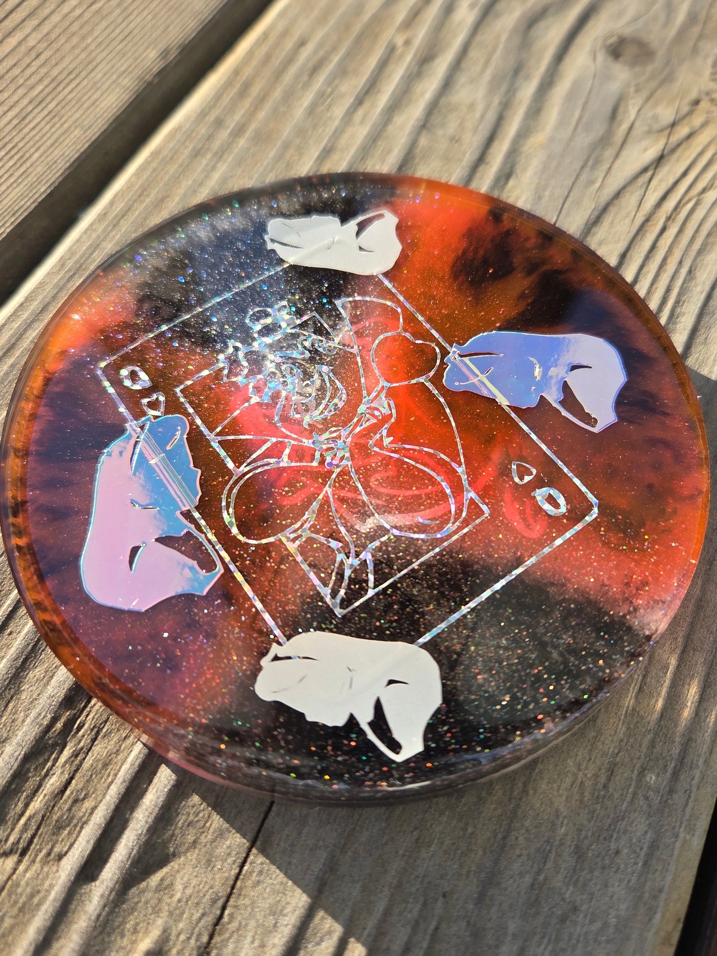 Dark Off With There Heads! / Double Sided / Ultra Premium Poppycock Glow Mini