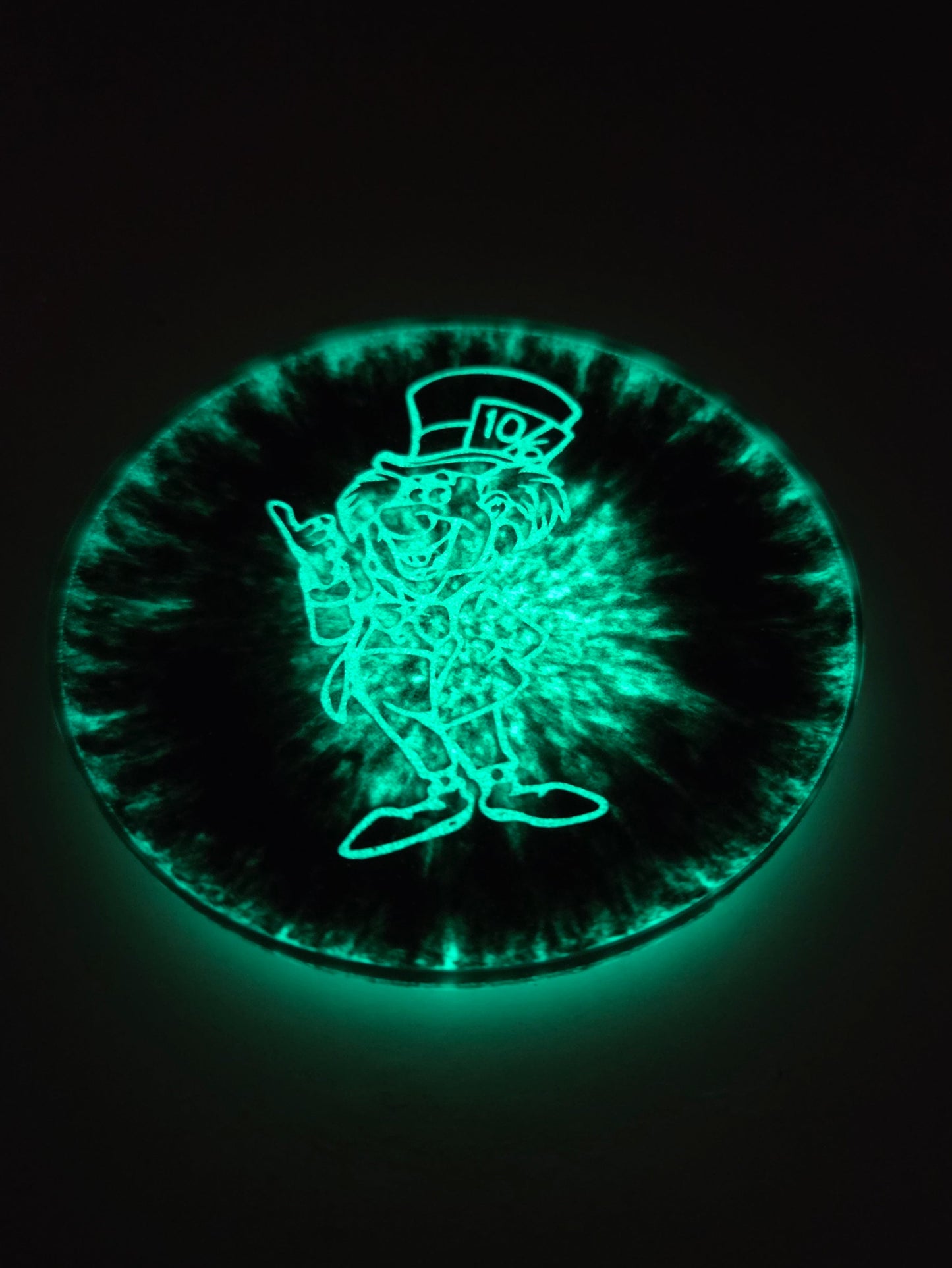 Goth Mad Hatter / Glow in the Dark