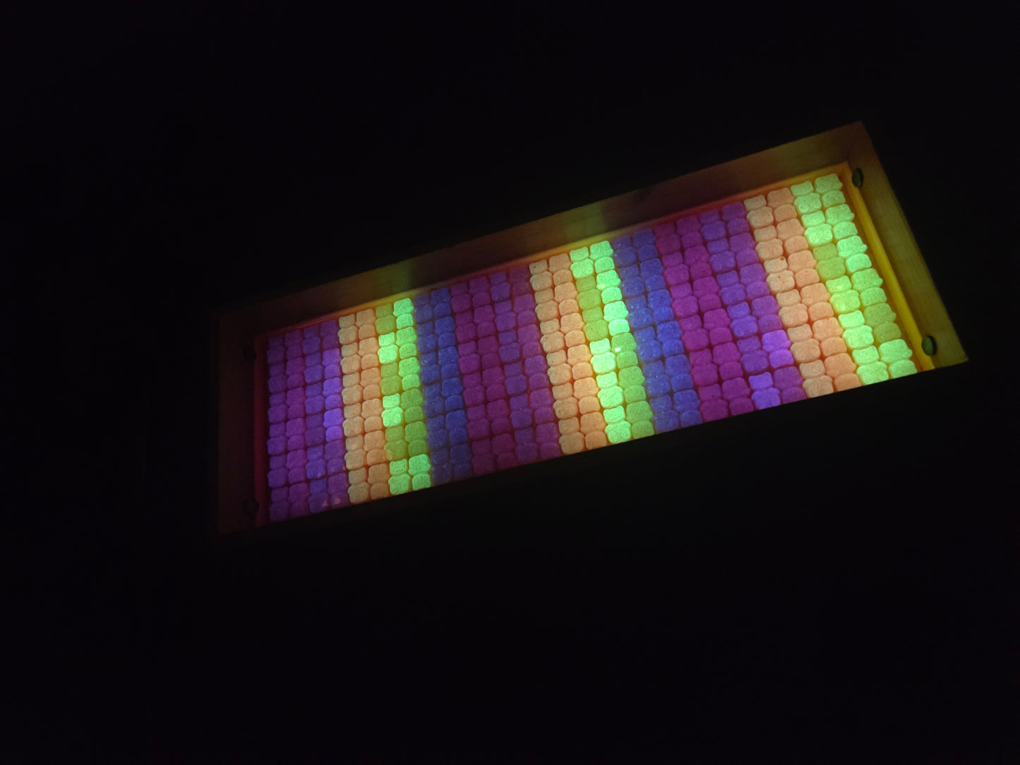 Sherbert Sunset Gummy Bear Glow in the Dark Tray